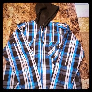 Burnside Flannel With Hood